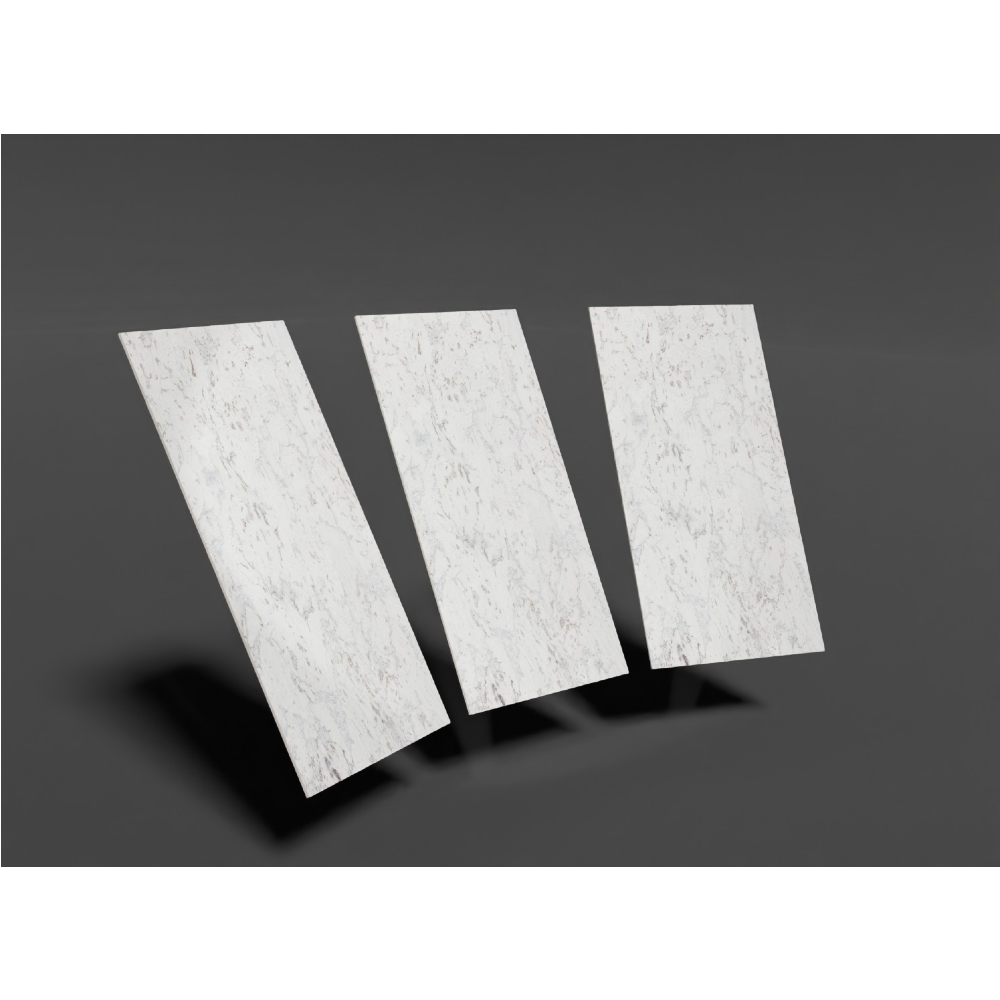 שעם דקורטיבי לבן לקירות דגם ice לוח 90*30 ס"מ אריזה 5.94 מ"ר – תמונה 4