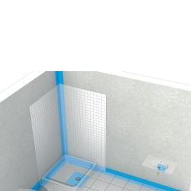 סרט בוטילי דביק עובי 1 מ"מ גמר בד רוחב 15 ס"מ לחדרים רטובים – תמונה 2