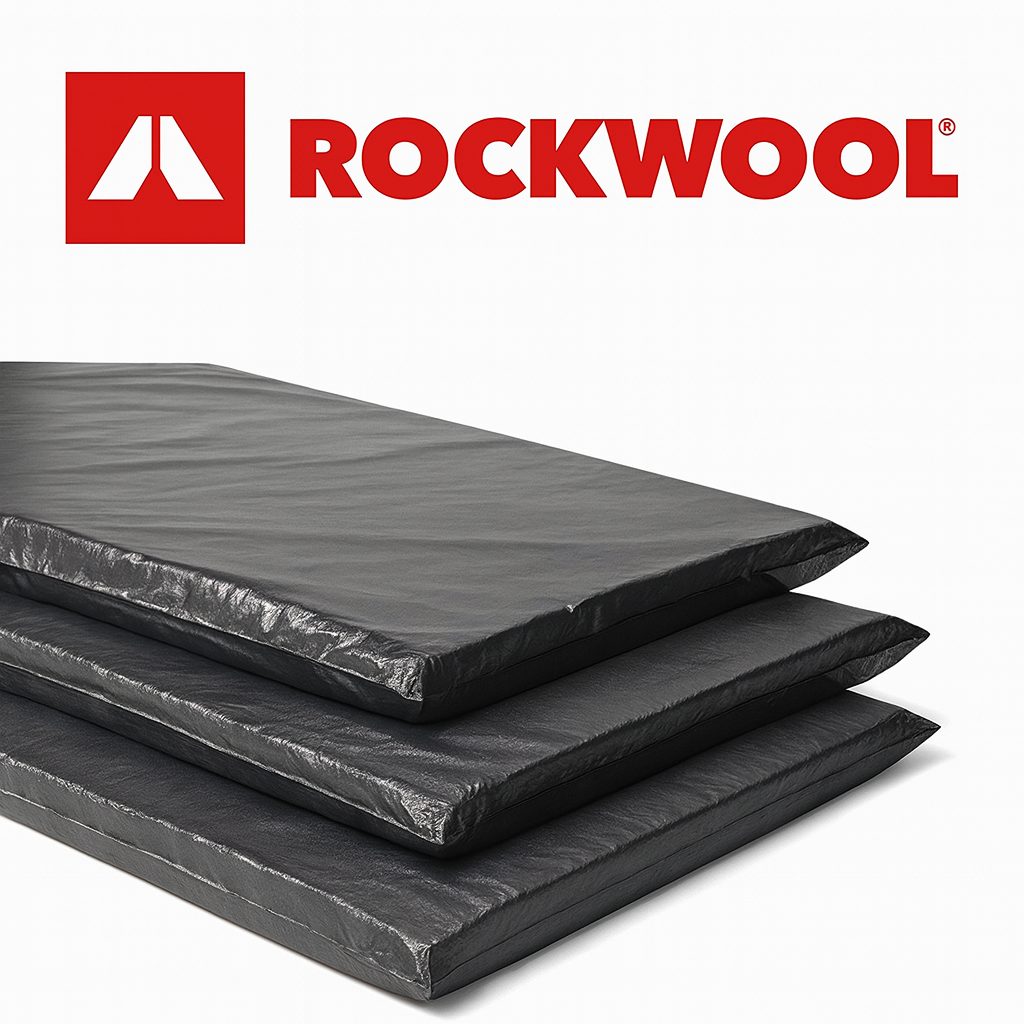 צמר סלעים עטוף