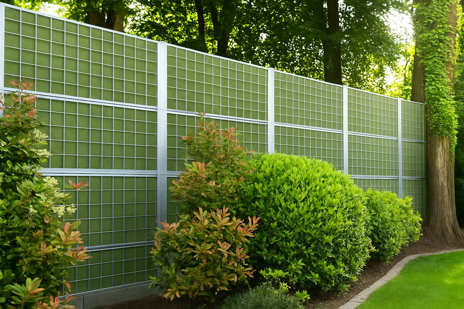 גדר אקוסטית פלדה NOISTOP-ROCKWOOL – תמונה 3